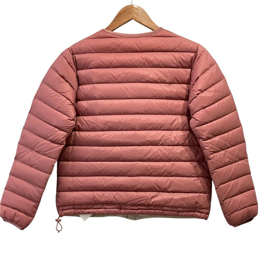 DANTON ダントン インナーダウン ピンク 36 レディース M相当 軽量 Danton（ダントン） 良品 ノーカラー ライトダウンジャケット 36