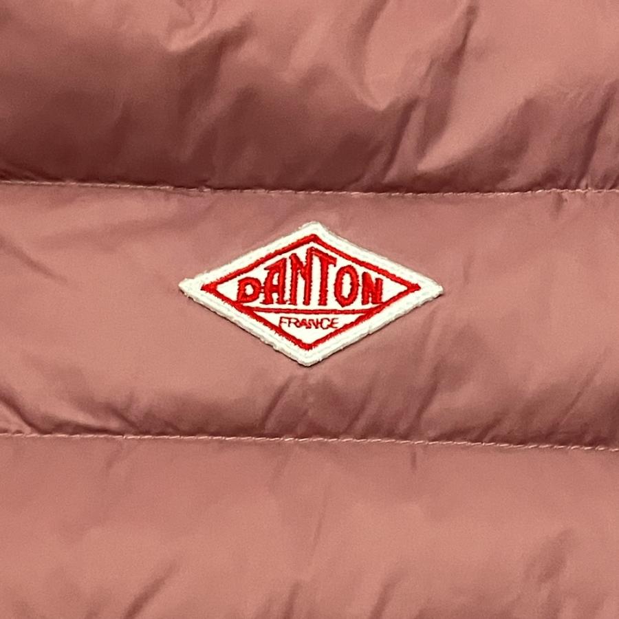Danton（ダントン） 良品 ノーカラー ライトダウンジャケット 36
