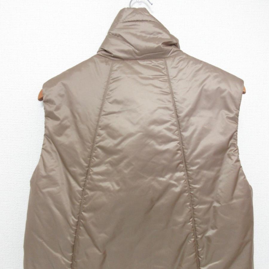未使用 25SS MaxMara マックスマーラ The Cube GREENVE CAMLUXE パディングベスト ジレ 25292960146 サイズ38 ブラウン  レディース 古着 中古 USED Max Mara（マックスマーラ） 未使用 25SS MaxMara The Cube GREENVE