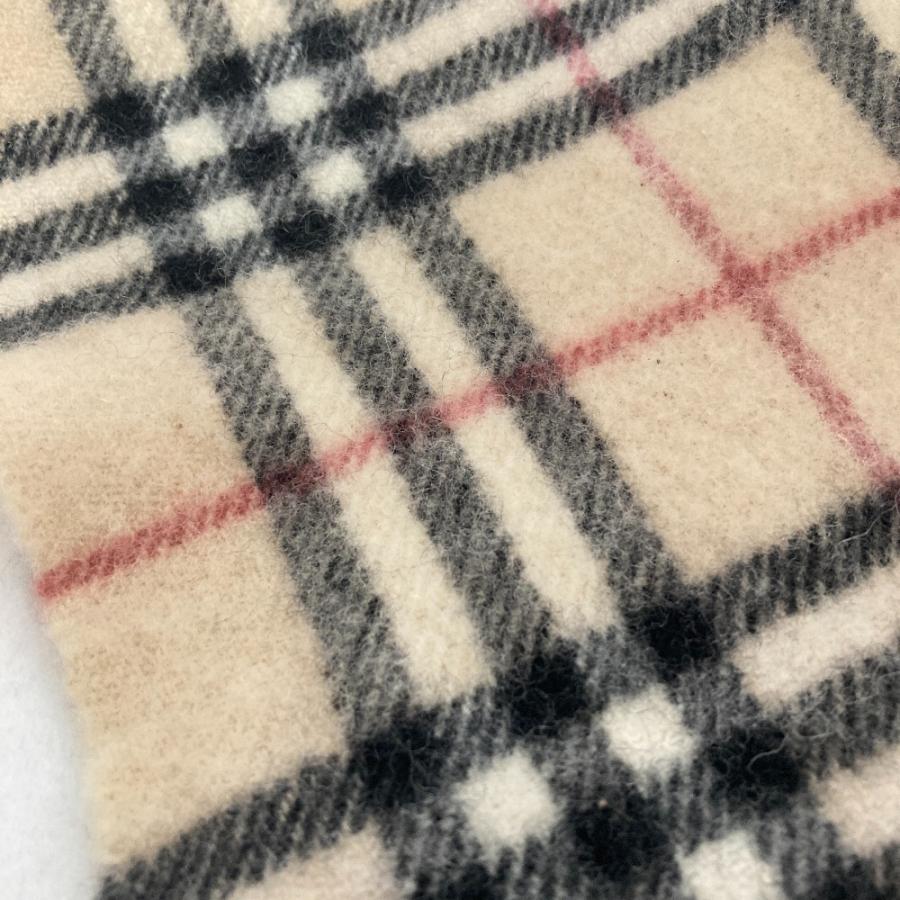 BURBERRY（バーバリー） ノバチェック ウール100% マフラー ベージュ