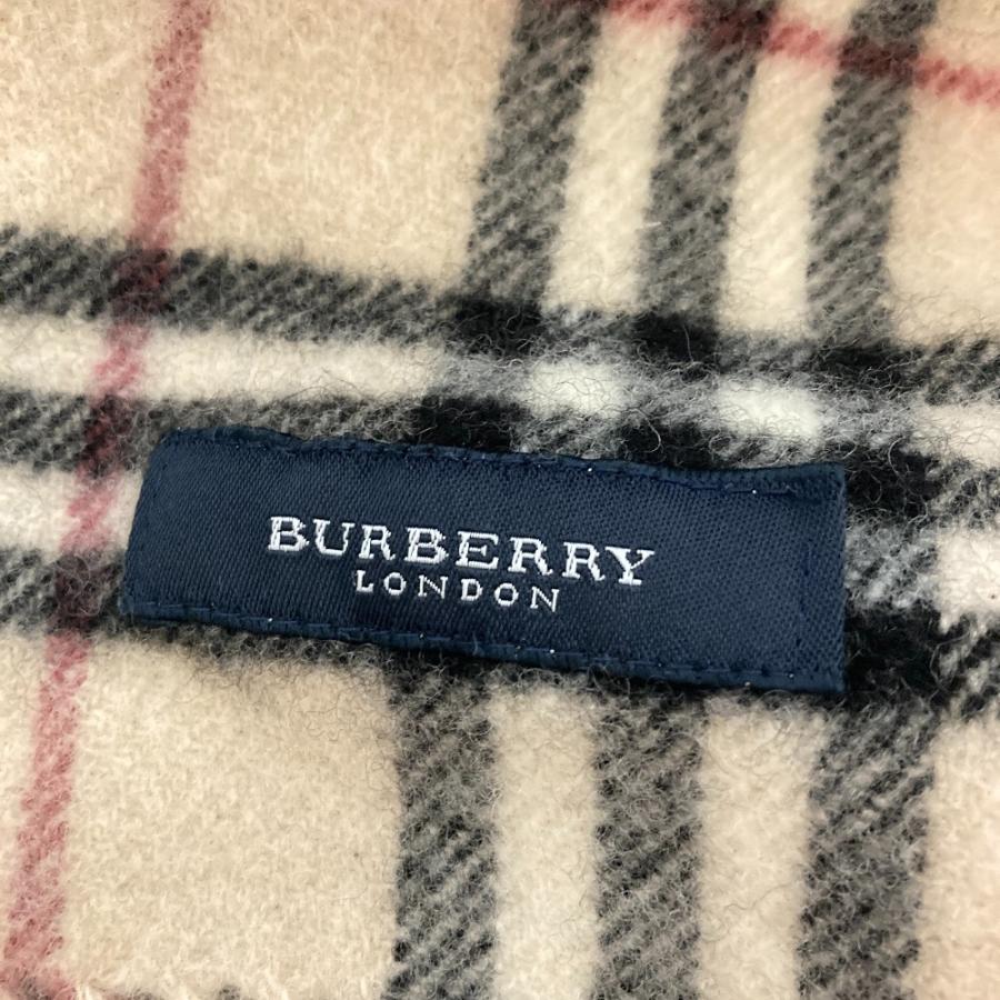BURBERRY（バーバリー） ノバチェック ウール100% マフラー ベージュ