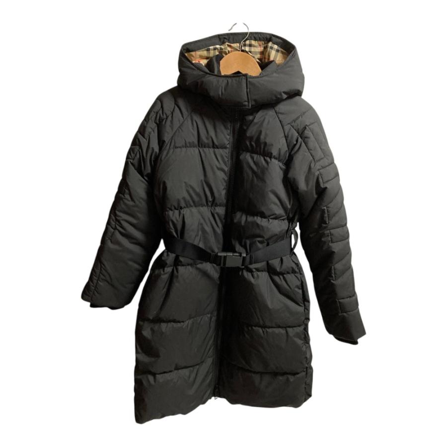 再出品バーバリーBURBERRYダウン　サイズ８Y BURBERRY (バーバリー) 胸ロゴ フルジップ ダウンジャケット BB8072664