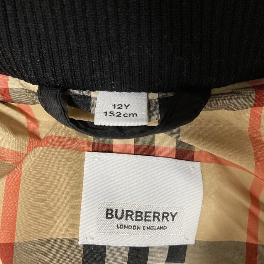 BURBERRY CHILDREN ウールコート 12Y 52cm チェック裏地 BURBERRY（バーバリー） 良品 バーバリーキッズ 裏地ノバチェック