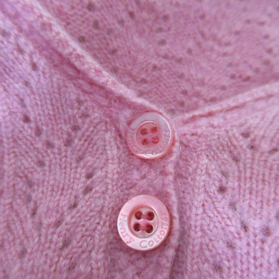 美品 Henry Cottons ヘンリーコットンズ ヘンリーネック カシミヤ 