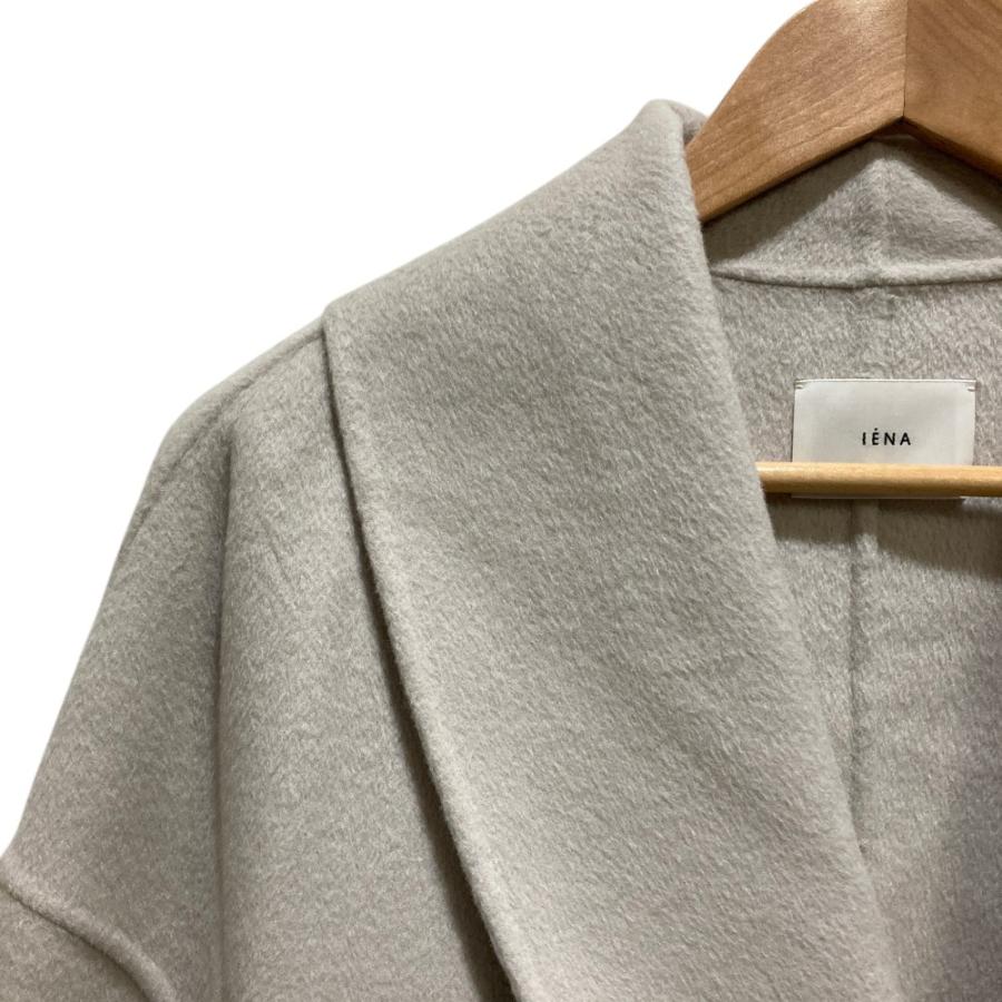 IENA（イエナ） 美品 25AW IENA Super160 ショールカラーハーフコート 