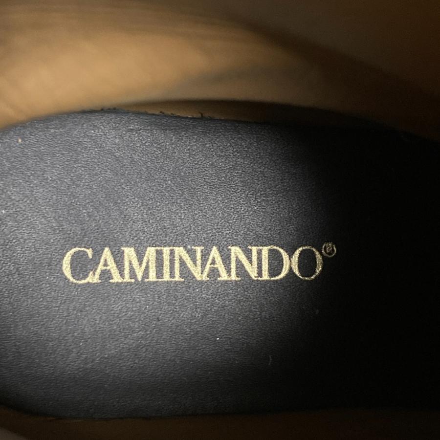 CAMINANDO（カミナンド） 新品同様 フロントジップ ショートブーツ 7