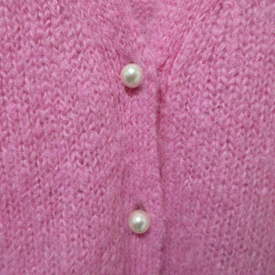 MADISONBLUE - 美品 22AW MADISONBLUE マディソンブルー LOOSE BIG CD MOHAIR モヘヤ ビッグカーディガン MB224-8017 Sサイズ ブラック レディース 古着 中古 USED 美品 MADISONBLUE マディソンブルー LOOSE BIG V CD MOHAIR オーバー