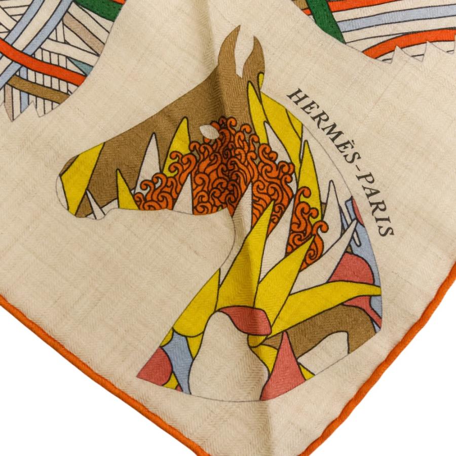 HERMES（エルメス） 美品 Bal de soie トライアングルジェアン