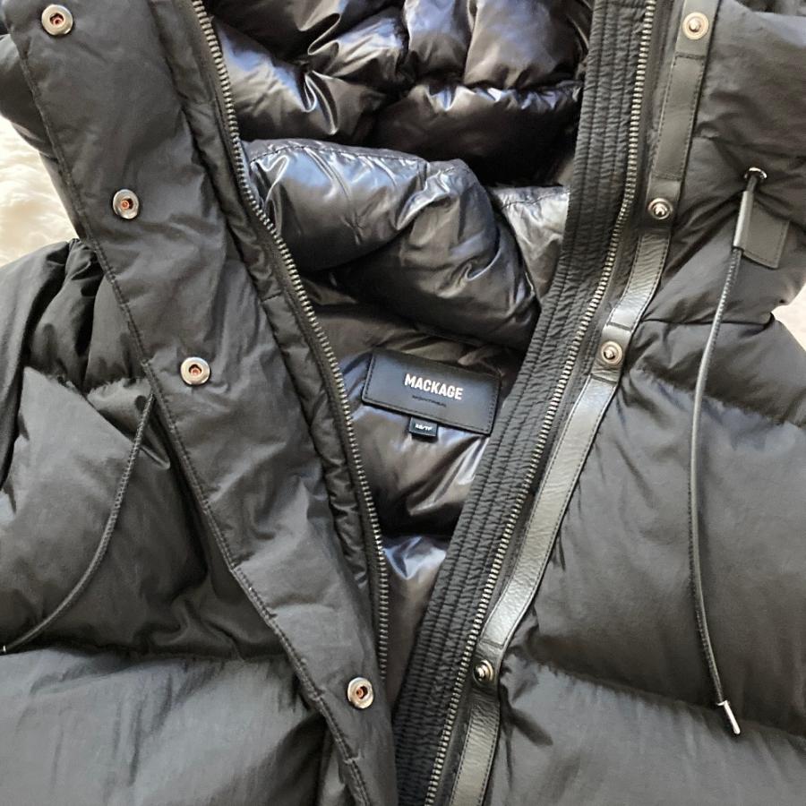 Mackage 美品 マッカージュ FREYA フーデッド ダウンジャケット XS 