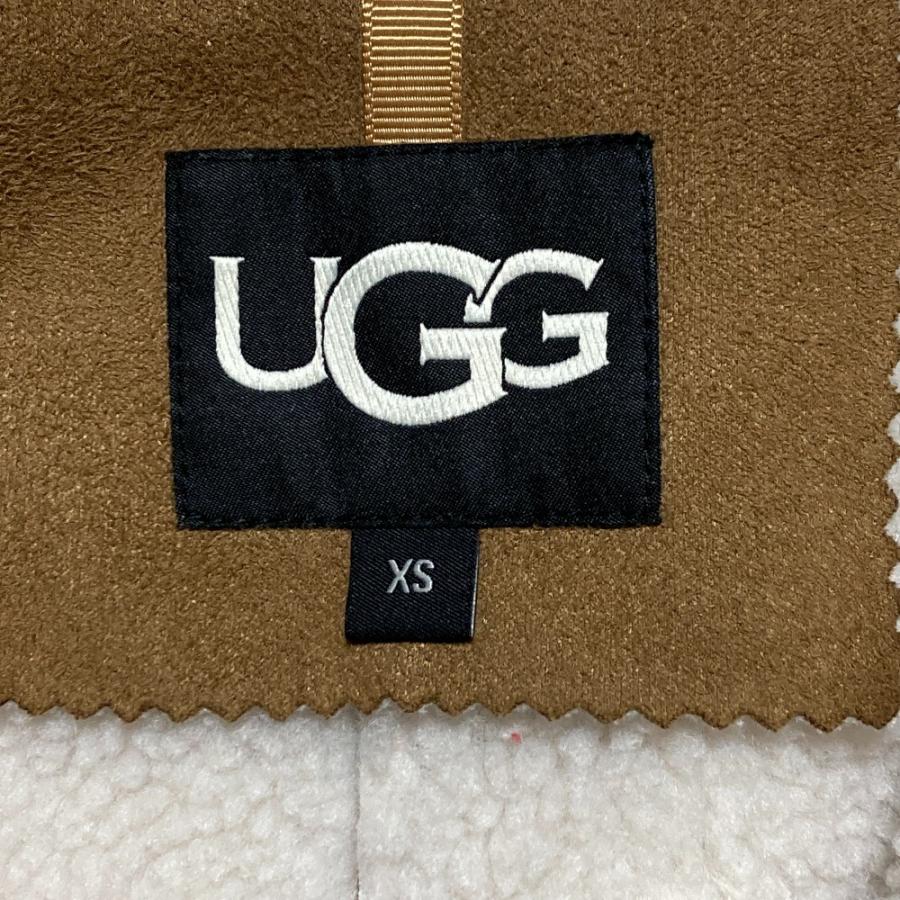 UGG（アグ） 美品 エコムートン クロップドジャケット XS ブラウン