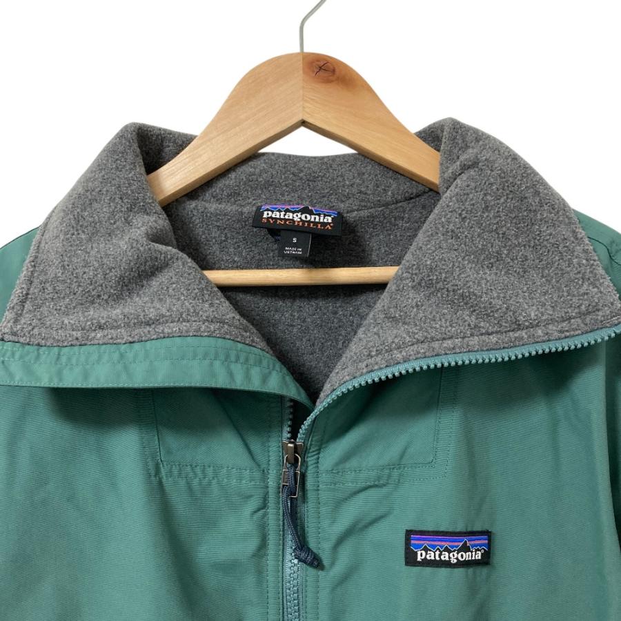 良品 patagonia パタゴニア シェル シンチラ ジャケット SPY23020 サイズS グリーン メンズ 古着 中古 USED patagonia（パタゴニア） 良品 シェル シンチラ ジャケット SPY23020