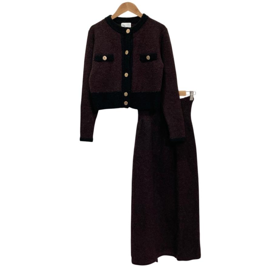 良品 Her lip to ハーリップトゥ Textured Wool blend Two Piece 
