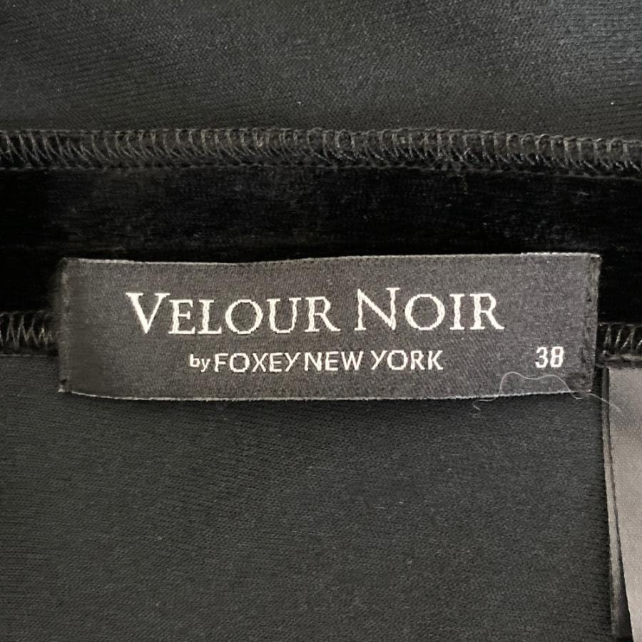美品 VELOUR NOIR by FOXEY NEW YORK ベロアノワール バイ フォクシー