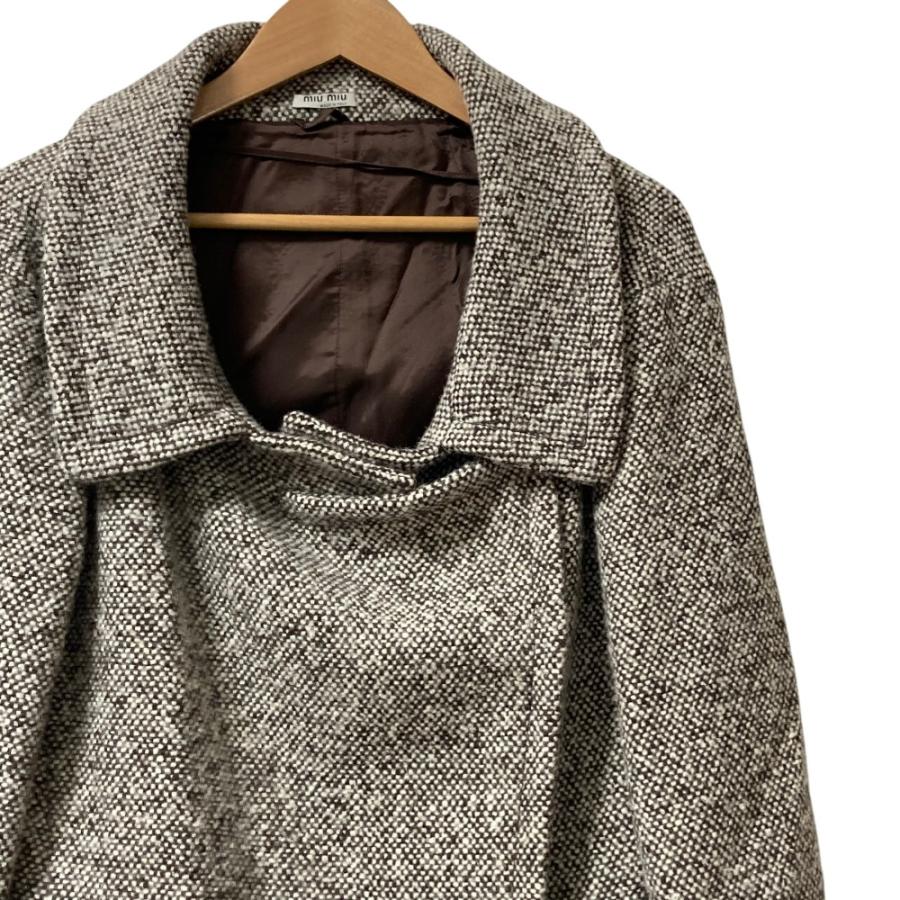 miu miu（ミュウミュウ） 美品 ツイードジャケット コート サイズ42