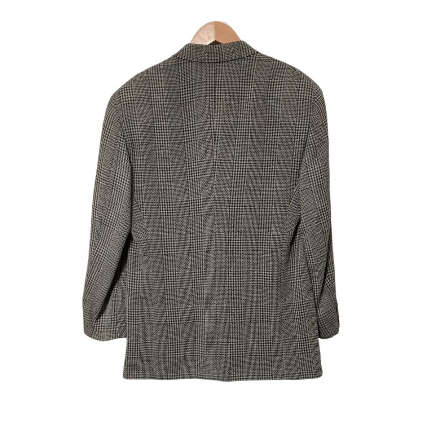 GIORGIO ARMANI 美品 ジョルジオアルマーニ チェック柄 テーラード 