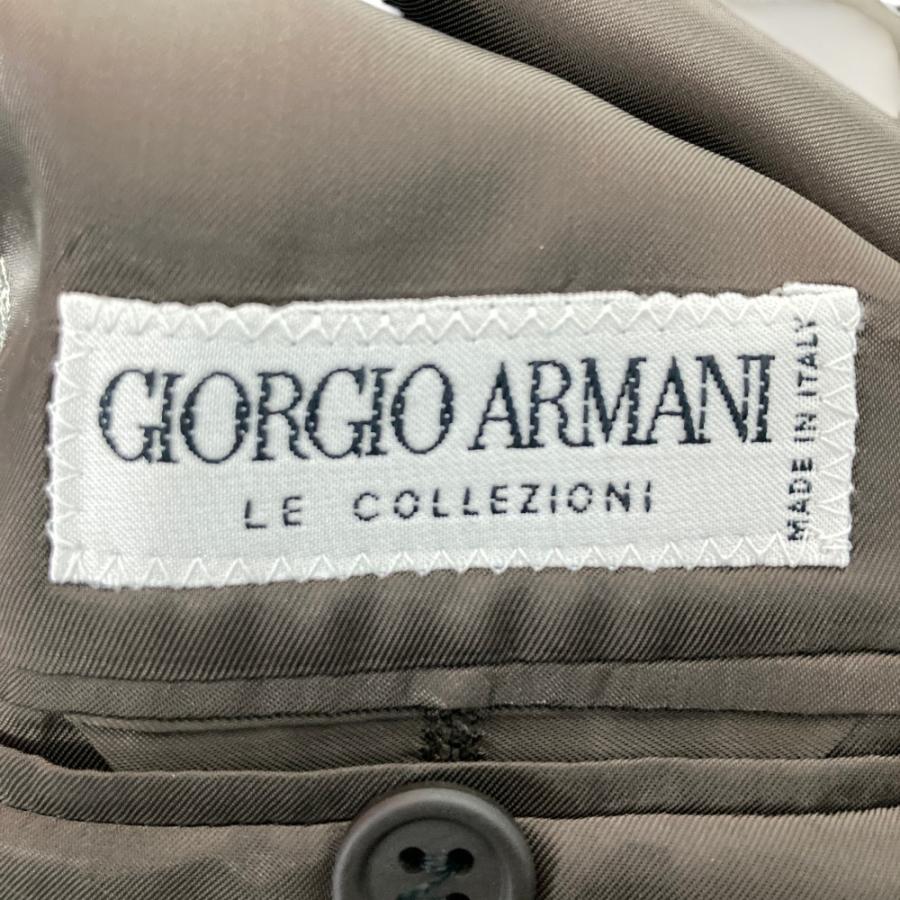 GIORGIO ARMANI 美品 ジョルジオアルマーニ チェック柄 テーラード 
