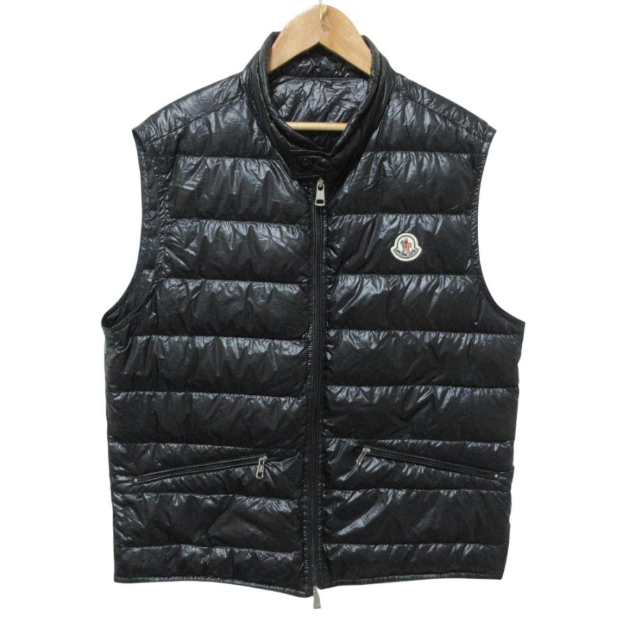 MONCLER（モンクレール） 美品 GUI ダウンベスト 3 ブラック メンズ