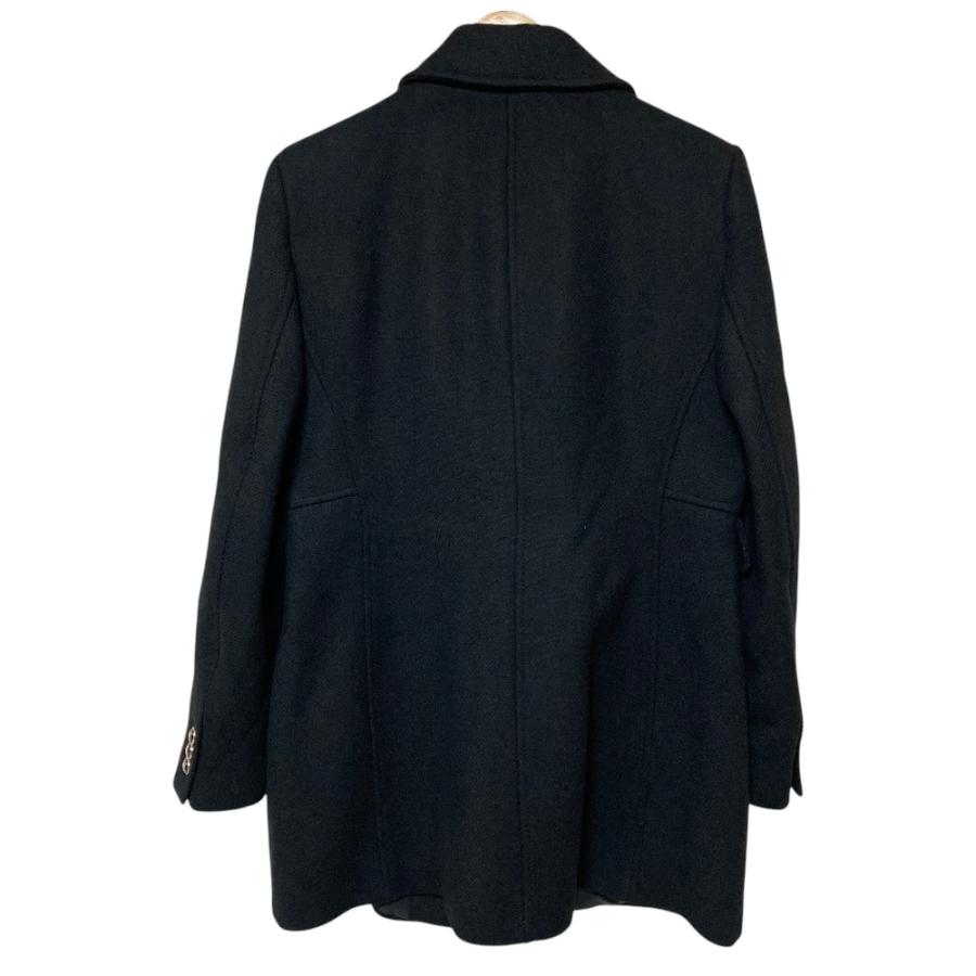 ZARA（ザラ） 美品 ウール ダブルブレストコート XL ブラック