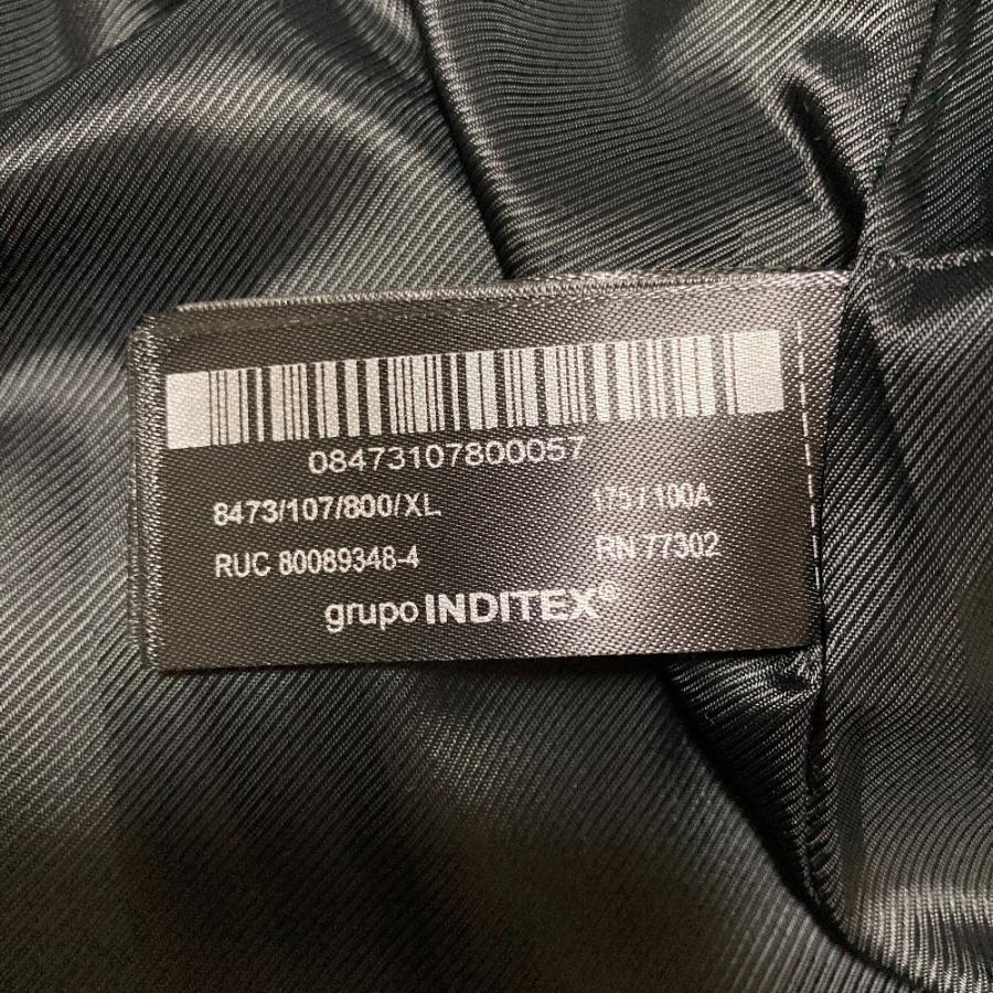 ZARA（ザラ） 美品 ウール ダブルブレストコート XL ブラック