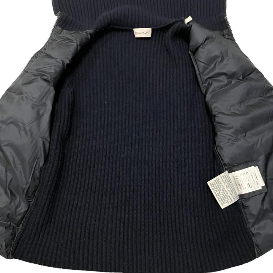 MONCLER（モンクレール） 美品 ニットコンビ ダウンジャケット XS
