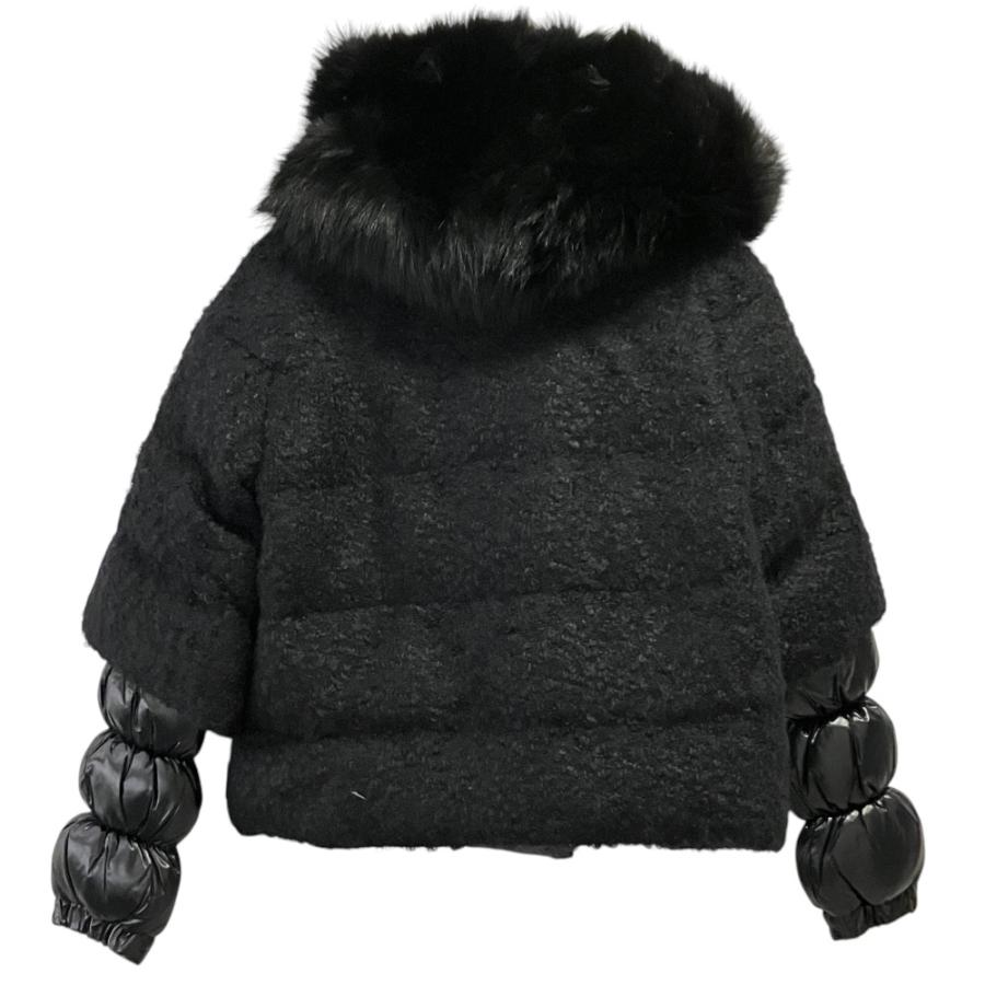 モンクレール　ファー付き　ダウンジャケット　サイズ00 MONCLER（モンクレール） 良品 JESSY フォックスファー付き ダウン