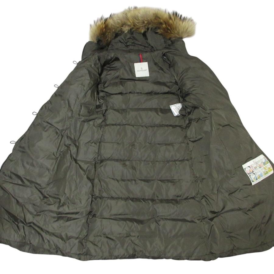 MONCLER（モンクレール） 良品 GENEVRIER ラクーンファー フーデッド 