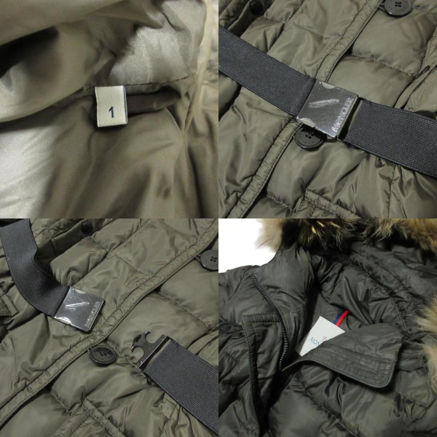 MONCLER（モンクレール） 良品 GENEVRIER ラクーンファー フーデッド 