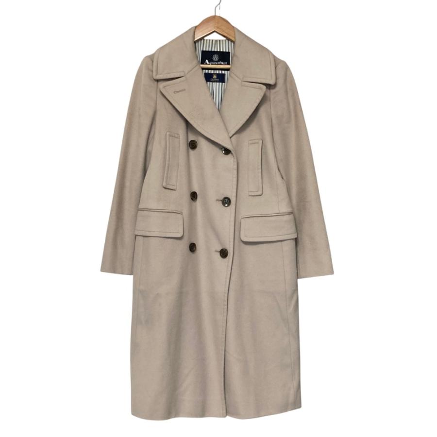 Aquascutum（アクアスキュータム） 良品 COLOMBO ウール ダブル 