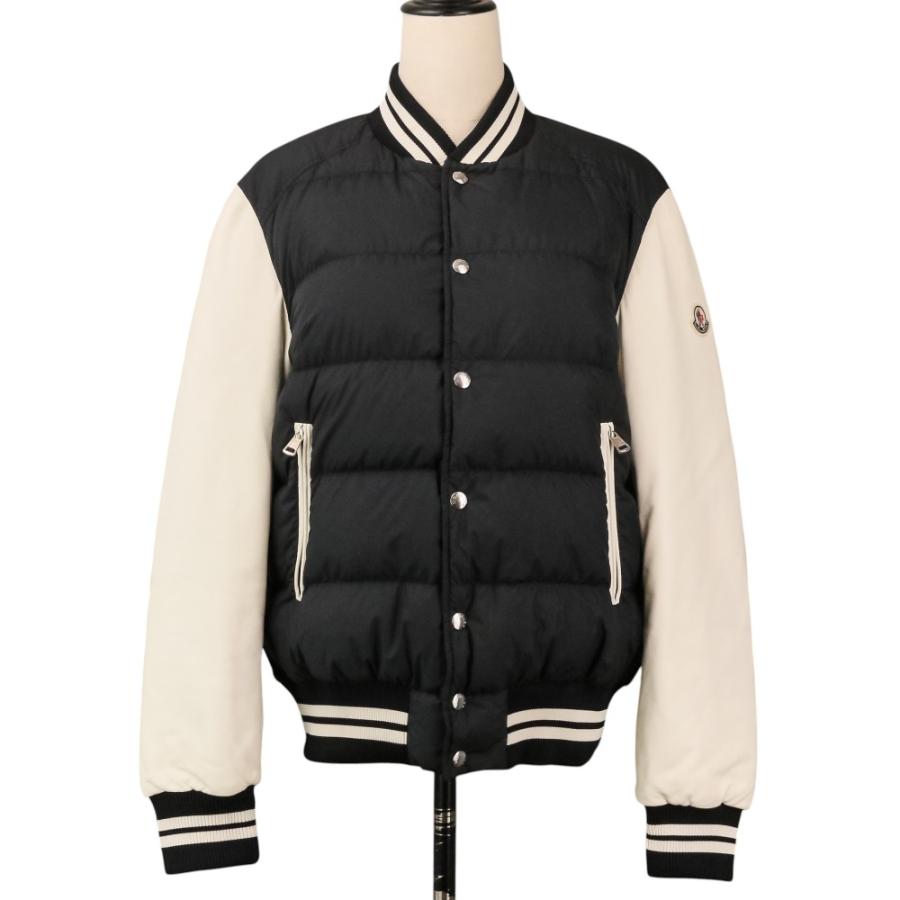 モンクレール ジャケット　ブルゾン　ルータス　サイズ1 美品 MONCLER（モンクレール） 良品 VENTOUX レザースリーブ×ダウン