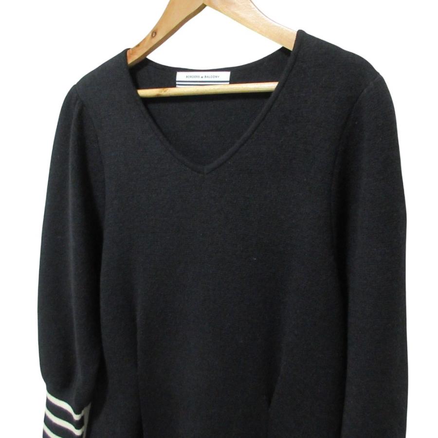 BORDERS at BALCONY（ボーダーズアットバルコニー） 美品 LADY KNIT