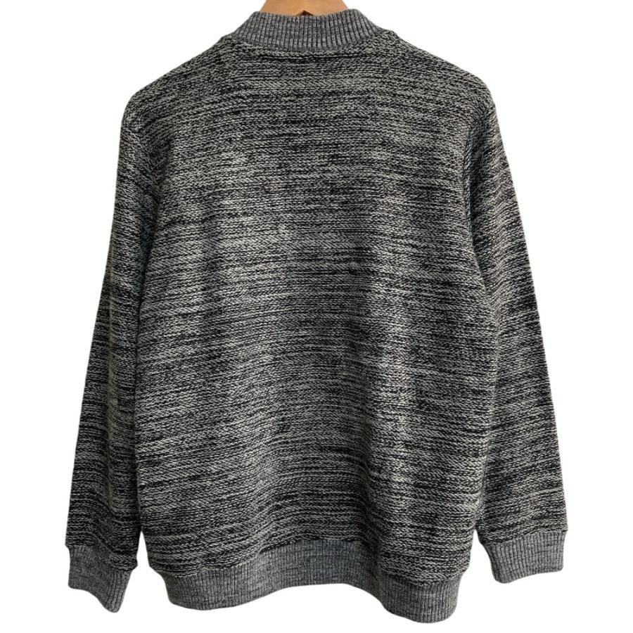 ピーエスポールスミス 美品 ブルゾン ジャケット ドット柄 黒 グレー 40 Paul Smith（ポール・スミス） 美品 ホームウエア ニットブルゾン
