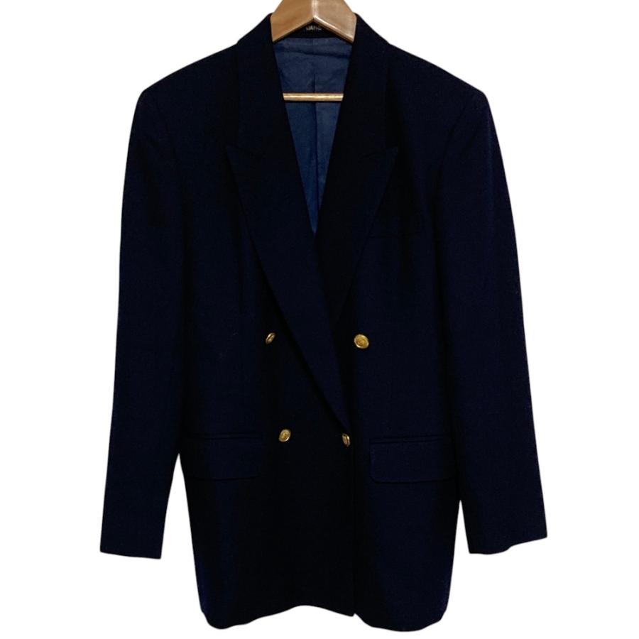 DAKS（ダックス） 良品 ウール ダブルブレスト 紺ブレ ブレザー サイズ 