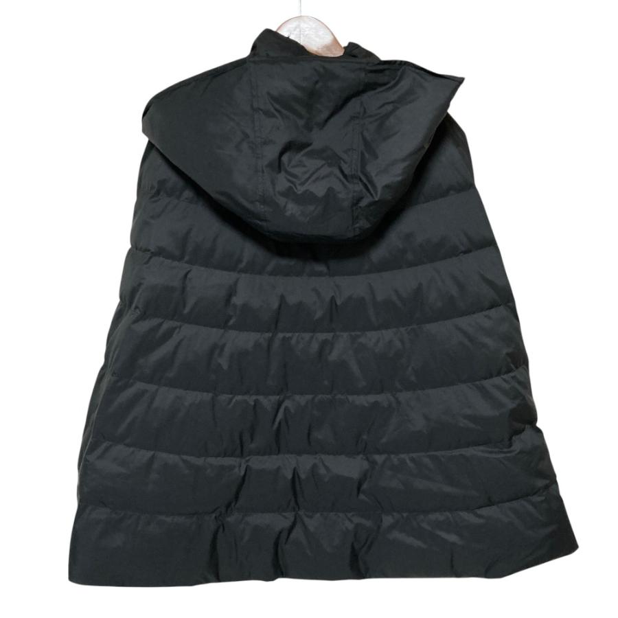 theory luxe 2way ケープ型 ダウンコート ポンチョ 38 M theory luxe（セオリーリュクス） 美品 23AW Theory luxe 2way ケープ