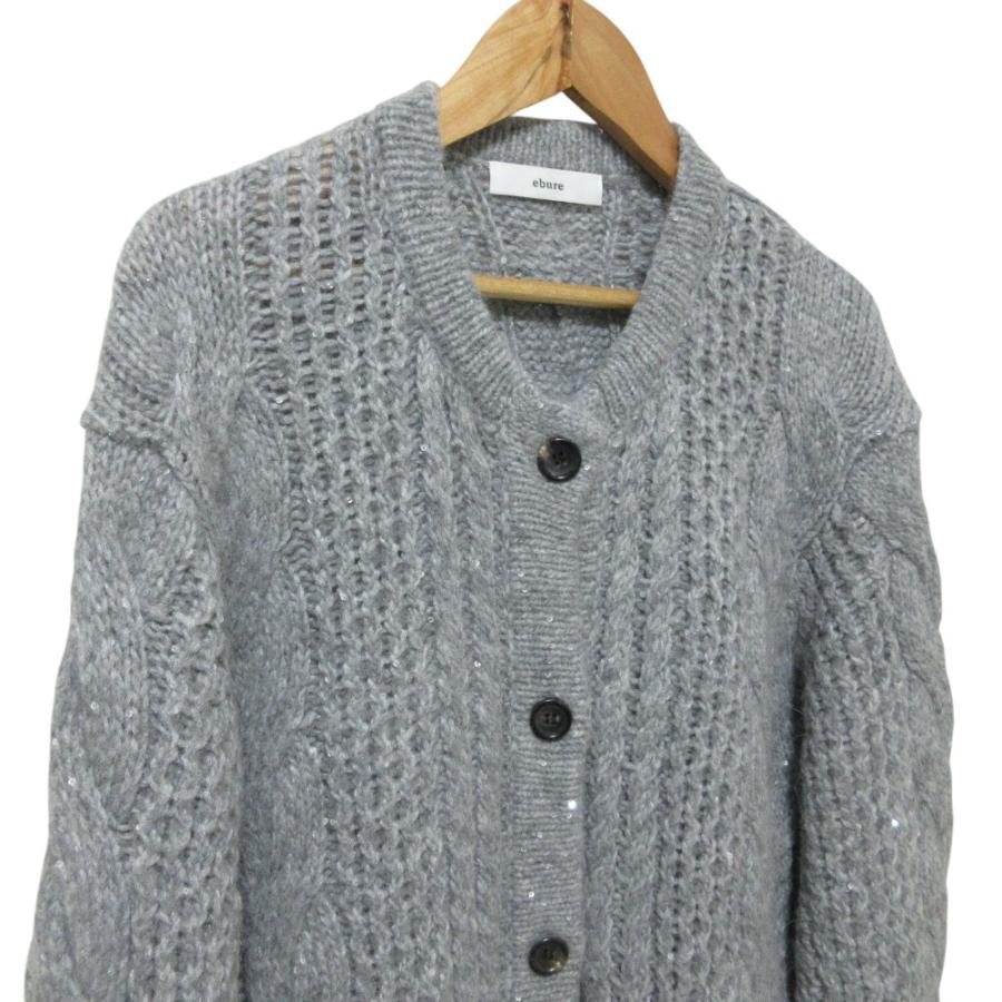 ebure 美品 24AW ebure エブール スパンコールアルパカリリヤーン