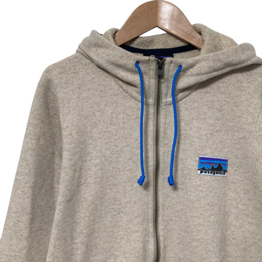 美品 patagonia パタゴニア Woolly Fleece Parka ロング ニットパーカー フーディ 26920 サイズS ベージュ レディース 古着 中古 USED patagonia（パタゴニア） 美品 Woolly Fleece Parka ロング ニット