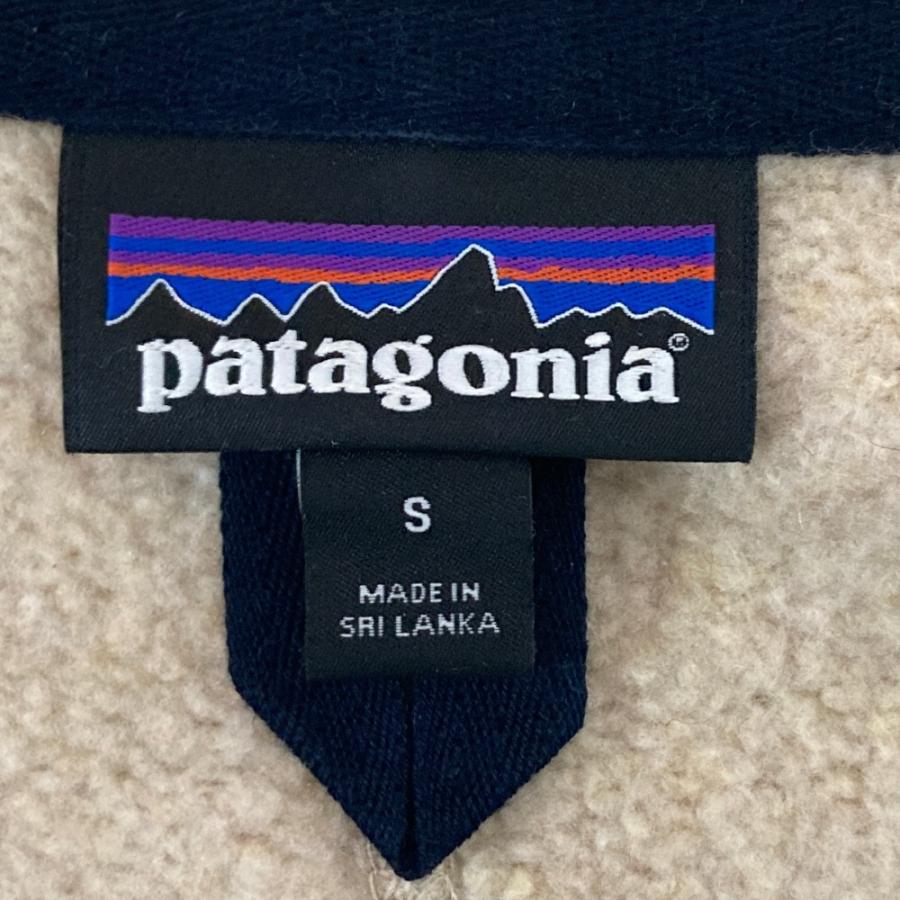 美品 patagonia パタゴニア Woolly Fleece Parka ロング ニットパーカー フーディ 26920 サイズS ベージュ レディース 古着 中古 USED patagonia（パタゴニア） 美品 Woolly Fleece Parka ロング ニット