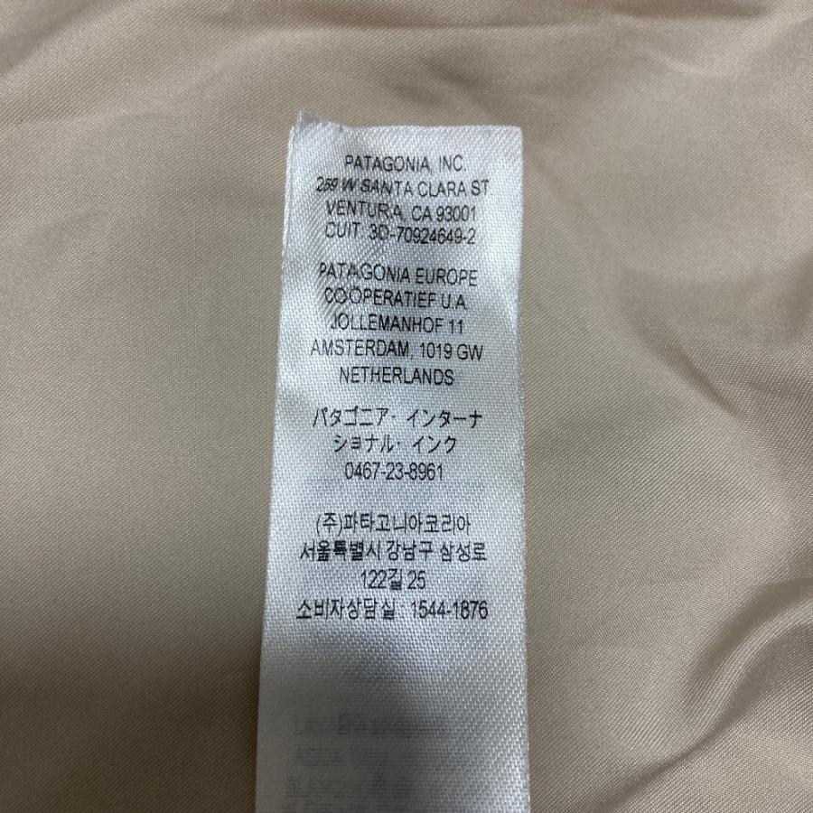 良品 patagonia パタゴニア フリース ダスティメサパーカー ボア ジップ ロングパーカー STY25115FA22 サイズM ライトベージュ レディース 古着 中古 USED patagonia（パタゴニア） 良品 フリース ダスティメサパーカー ボア