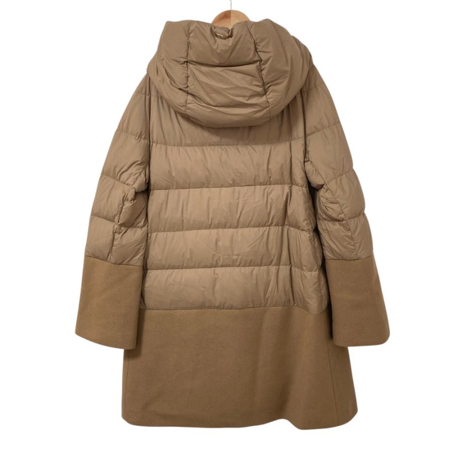 HERNO（ヘルノ） 良品 ウール切替 ハーフダウンコート サイズ42 
