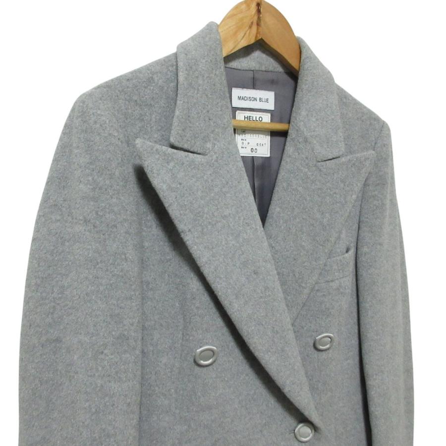 Madison Blue パールチェスターコート 01 グレー PEARL CHESTER COAT