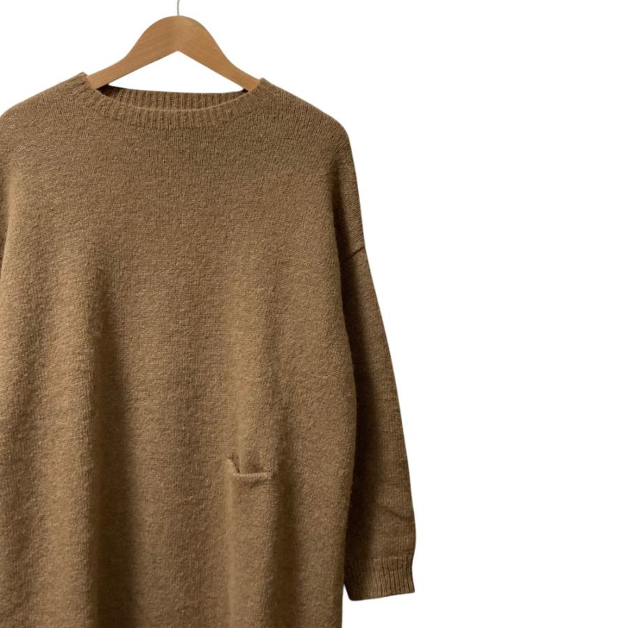 【タグ付未使用】 ローレンマヌージアン ロング ワンピース コットン ニット 美品 LAUREN MANOOGIAN ローレンマヌージアン KNIT DRESS アルパカ