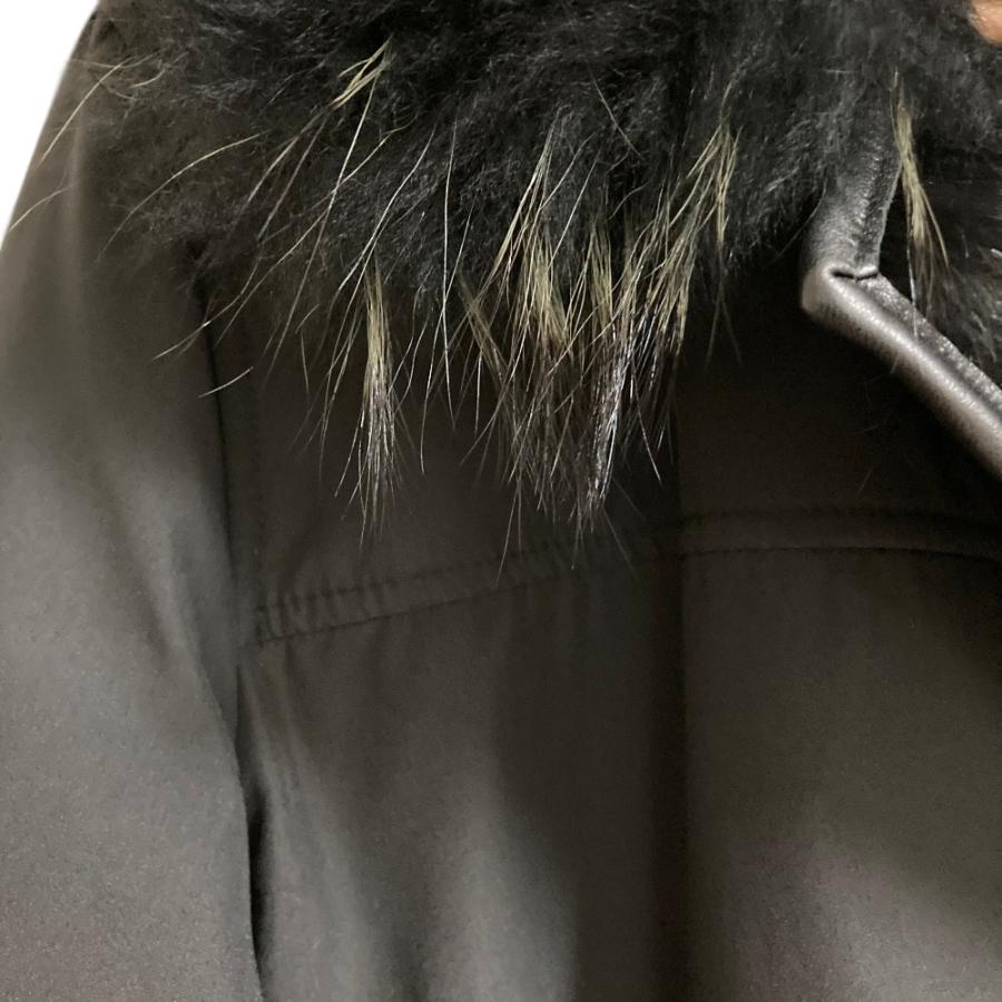 theory（セオリー） 美品 REVERSIBLE LING ラビットファー×ラクーン