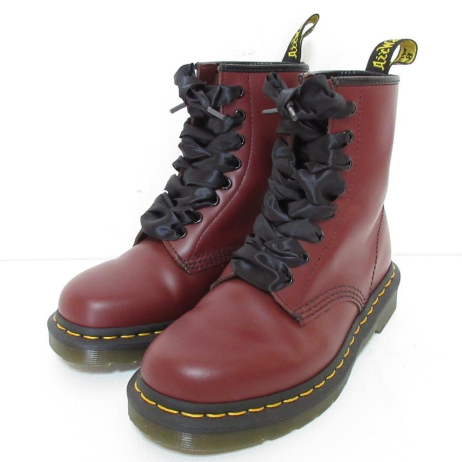 Dr.Martens（ドクターマーチン） 美品 1460 サテンリボン付き 8ホール 