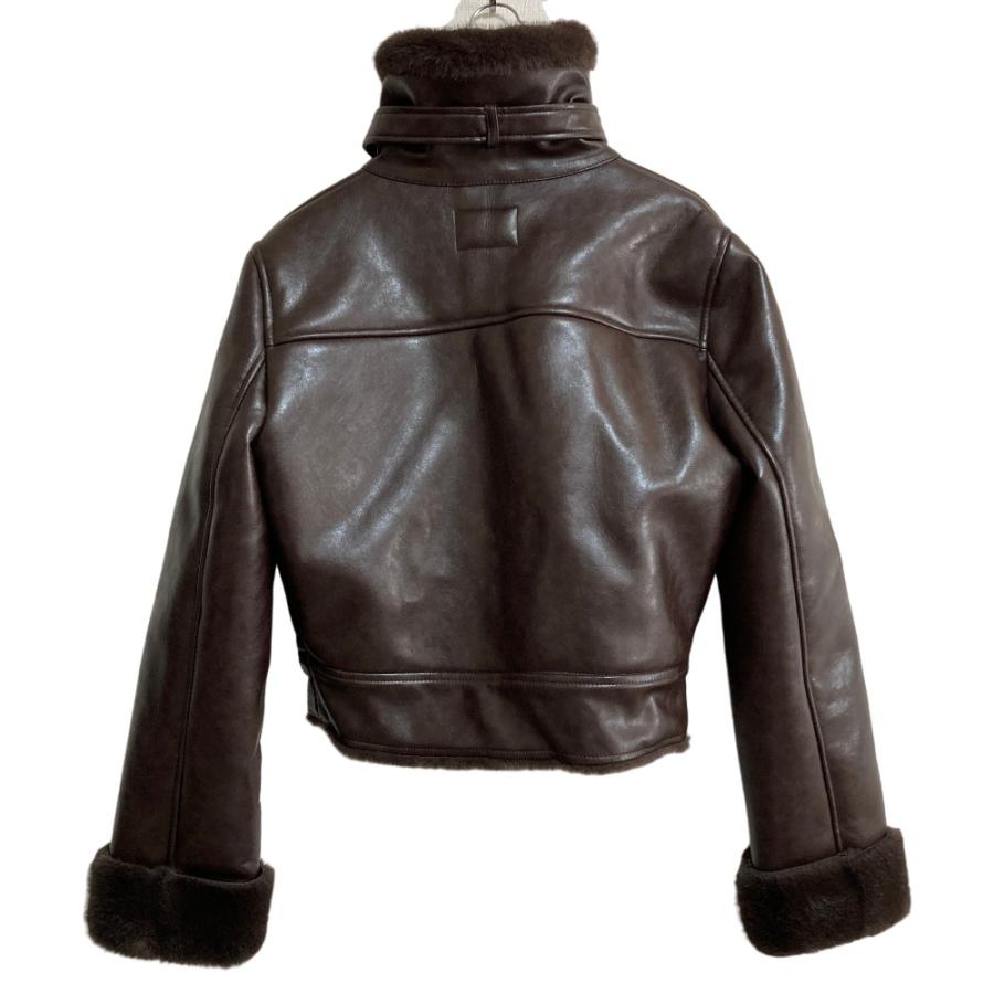 ZARA（ザラ） 美品 ダブルフェイス フェイクファージャケット ブルゾン