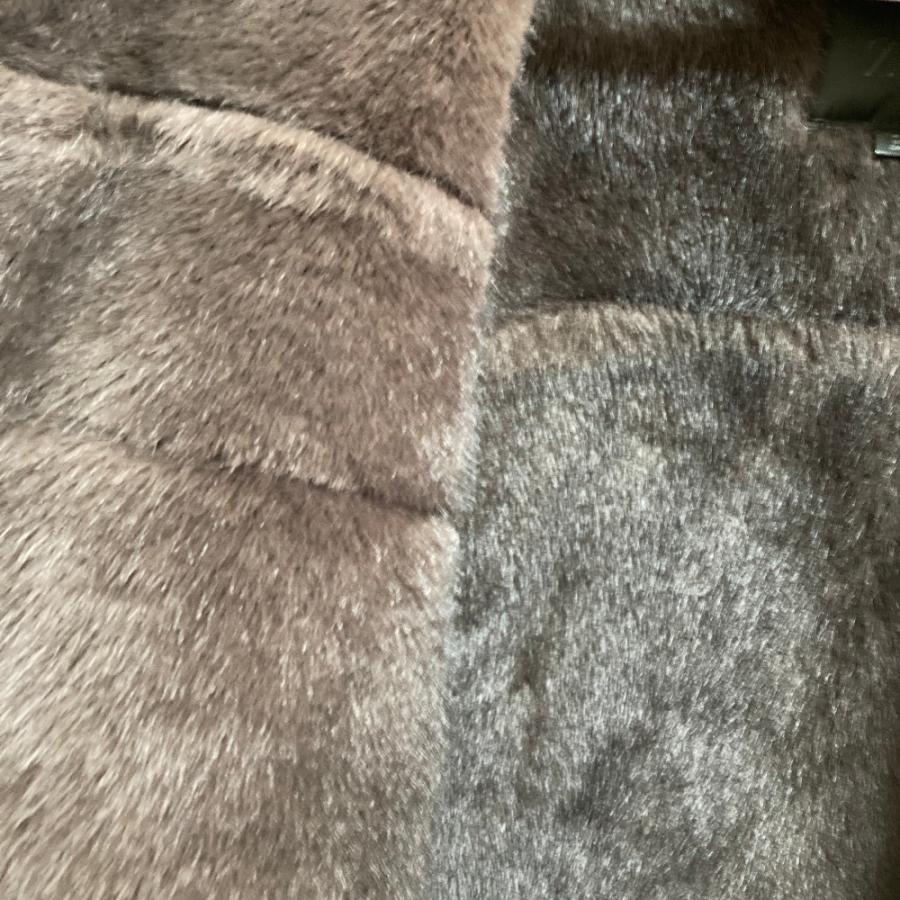 ZARA（ザラ） 美品 ダブルフェイス フェイクファージャケット ブルゾン