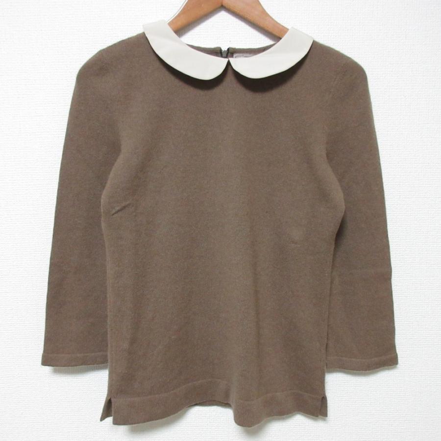 美品 DAISY LIN FOXEY デイジーリン フォクシー カシミヤ100％ 襟付き 