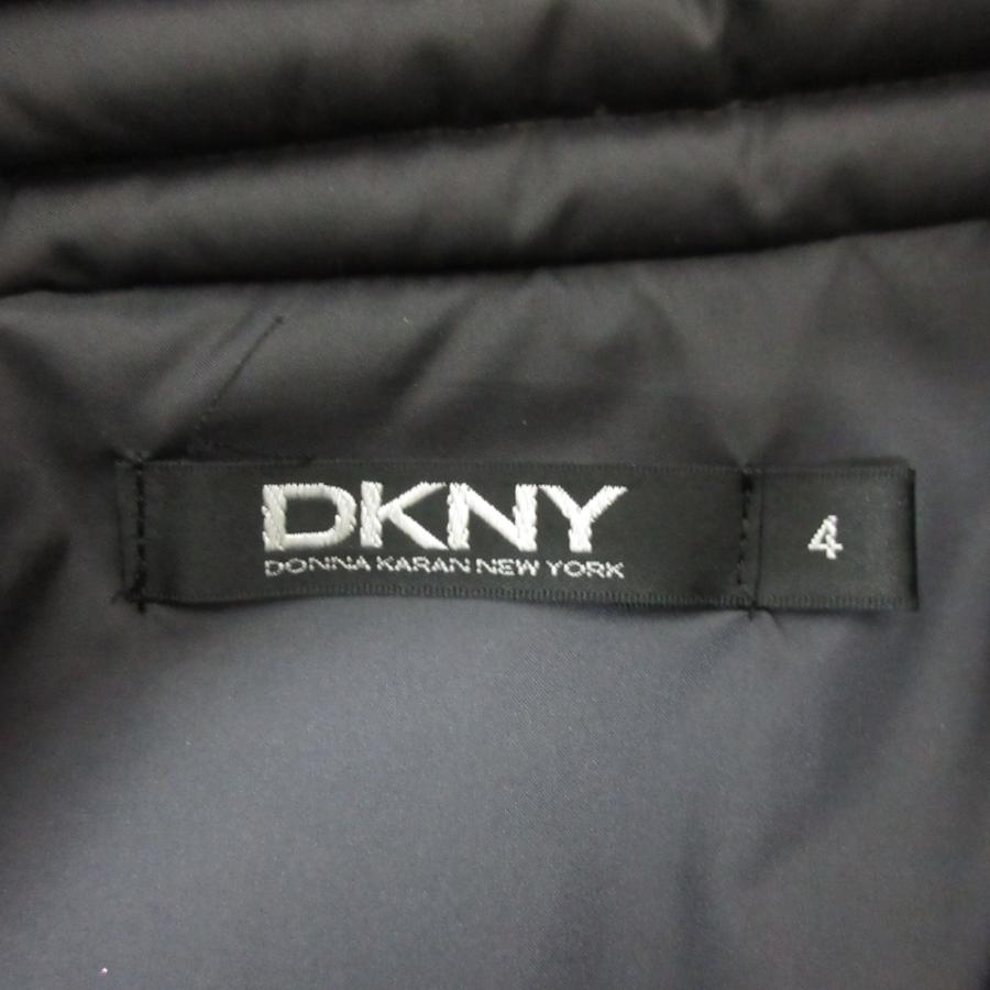 美品 DKNY ダナキャラン ロングダウンコート ジャケット サイズ4 