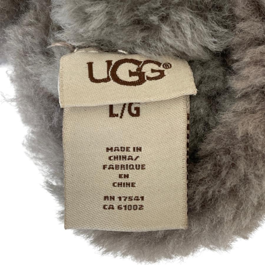 新品未使用 ugg 手袋 シープスキン ムートン UGG（アグ） 良品 シープスキン ムートングローブ 手袋 ブラウン