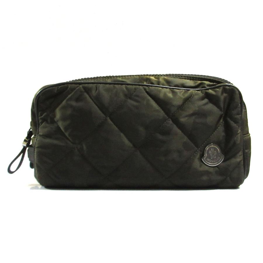 MONCLER（モンクレール） 良品 BEAUTY CASE カモフラジャガード 