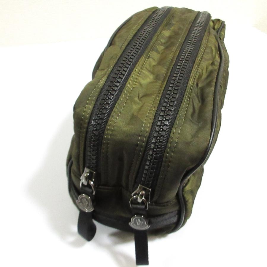MONCLER（モンクレール） 良品 BEAUTY CASE カモフラジャガード 