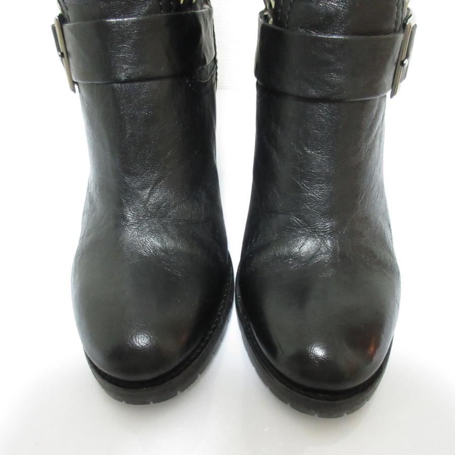 JIMMY CHOO（ジミーチュウ） 良品 BIKER LEATHER W STARS スター